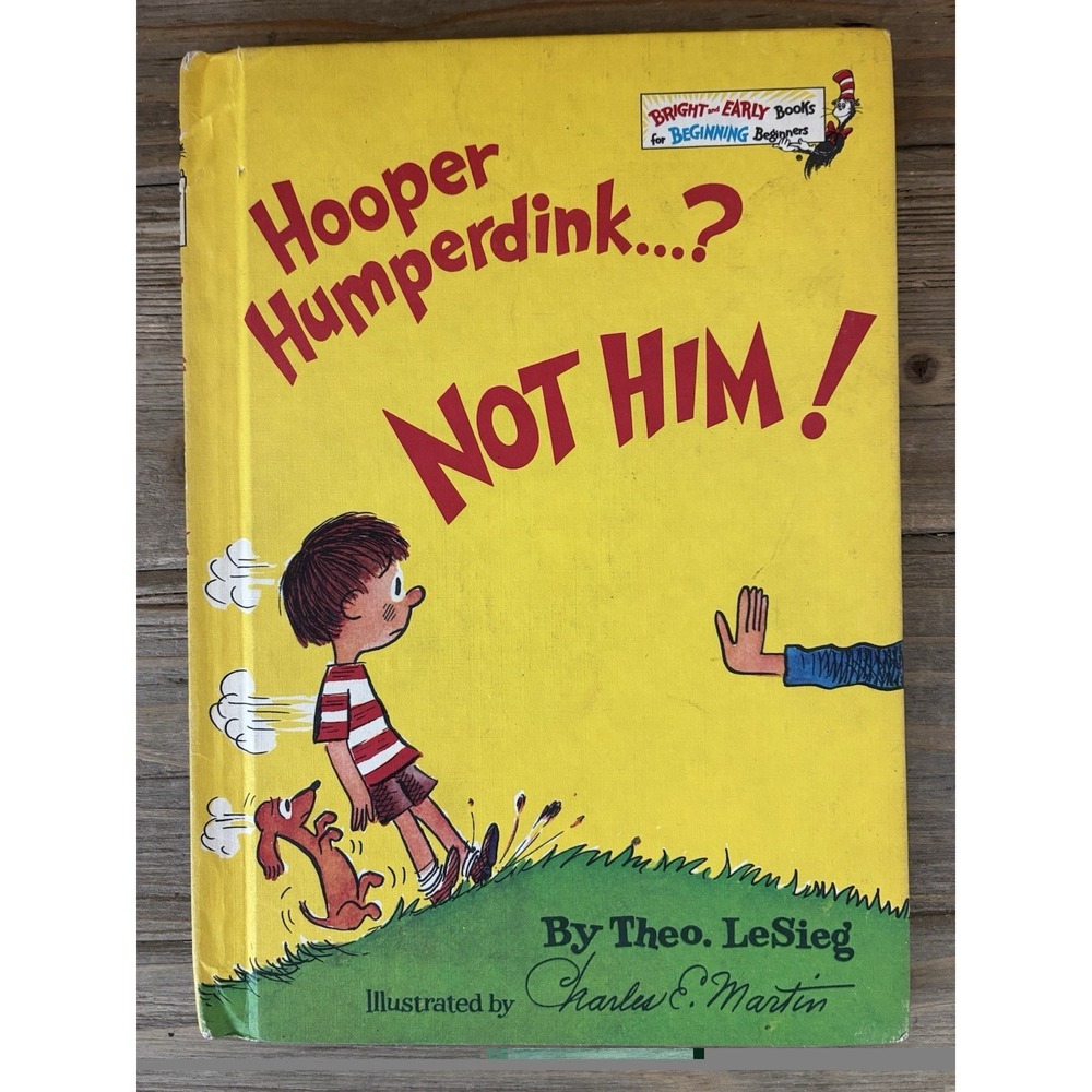 VTG 1976‎ Dr. Seuss Hooper Humperdink…? Book